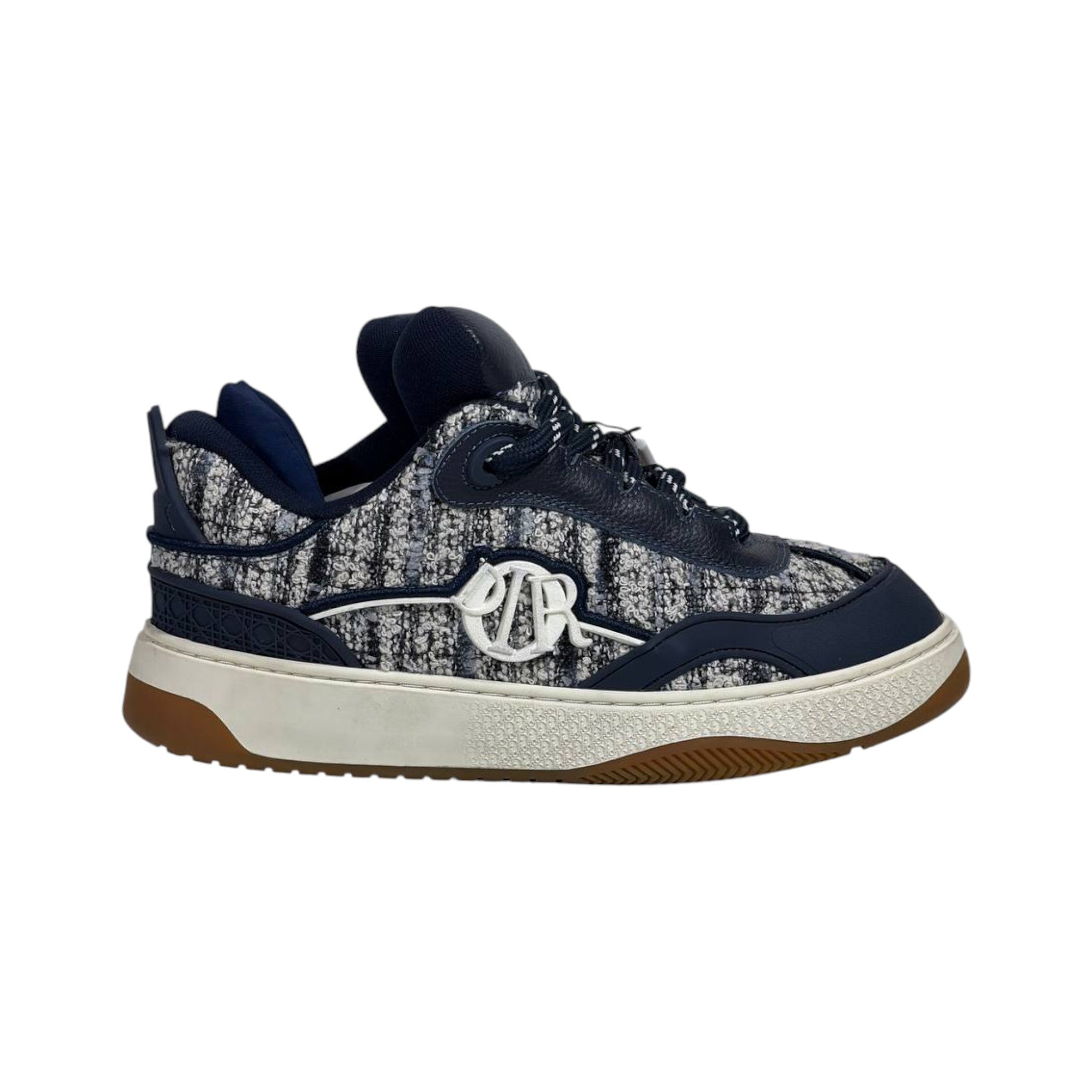 🤍 Dior B27 Tweed Low-Top Sneakers 👟✨ - MASTERPIECE