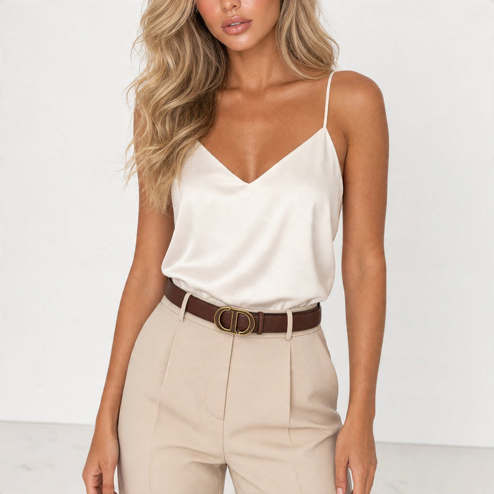 Dior Belt — Brown