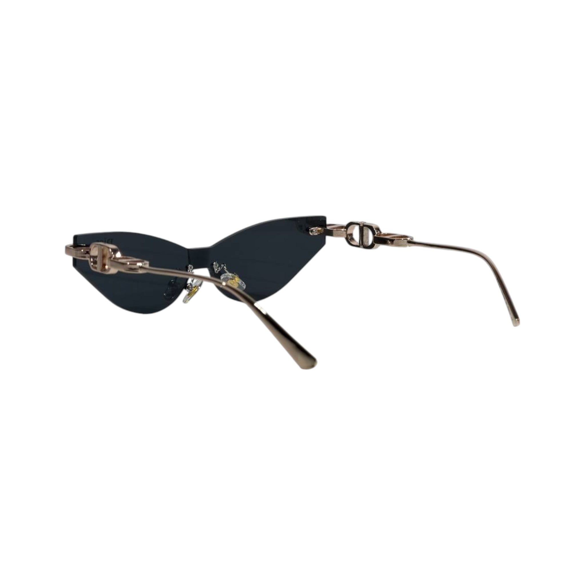 Dior Cat - Eye Sunglasses – Black & Gold Statement Luxury 🕶️✨ - MASTERPIECE