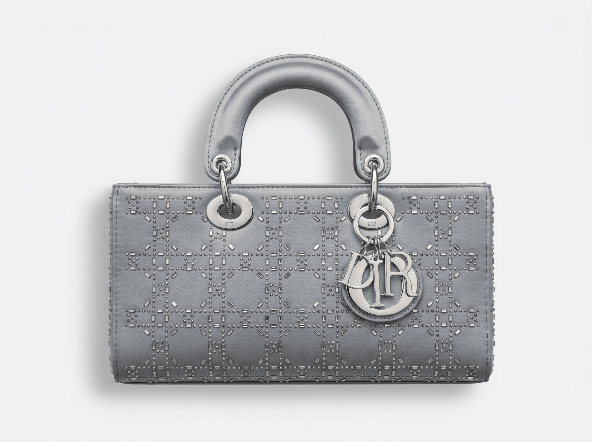 🩵 Dior Lady Dior large Studded Cannage Bag – Powder Blue Edition 🩵 - MASTERPIECE
