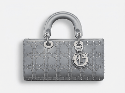 🩵 Dior Lady Dior large Studded Cannage Bag – Powder Blue Edition 🩵 - MASTERPIECE