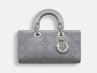 🩵 Dior Lady Dior large Studded Cannage Bag – Powder Blue Edition 🩵 - MASTERPIECE