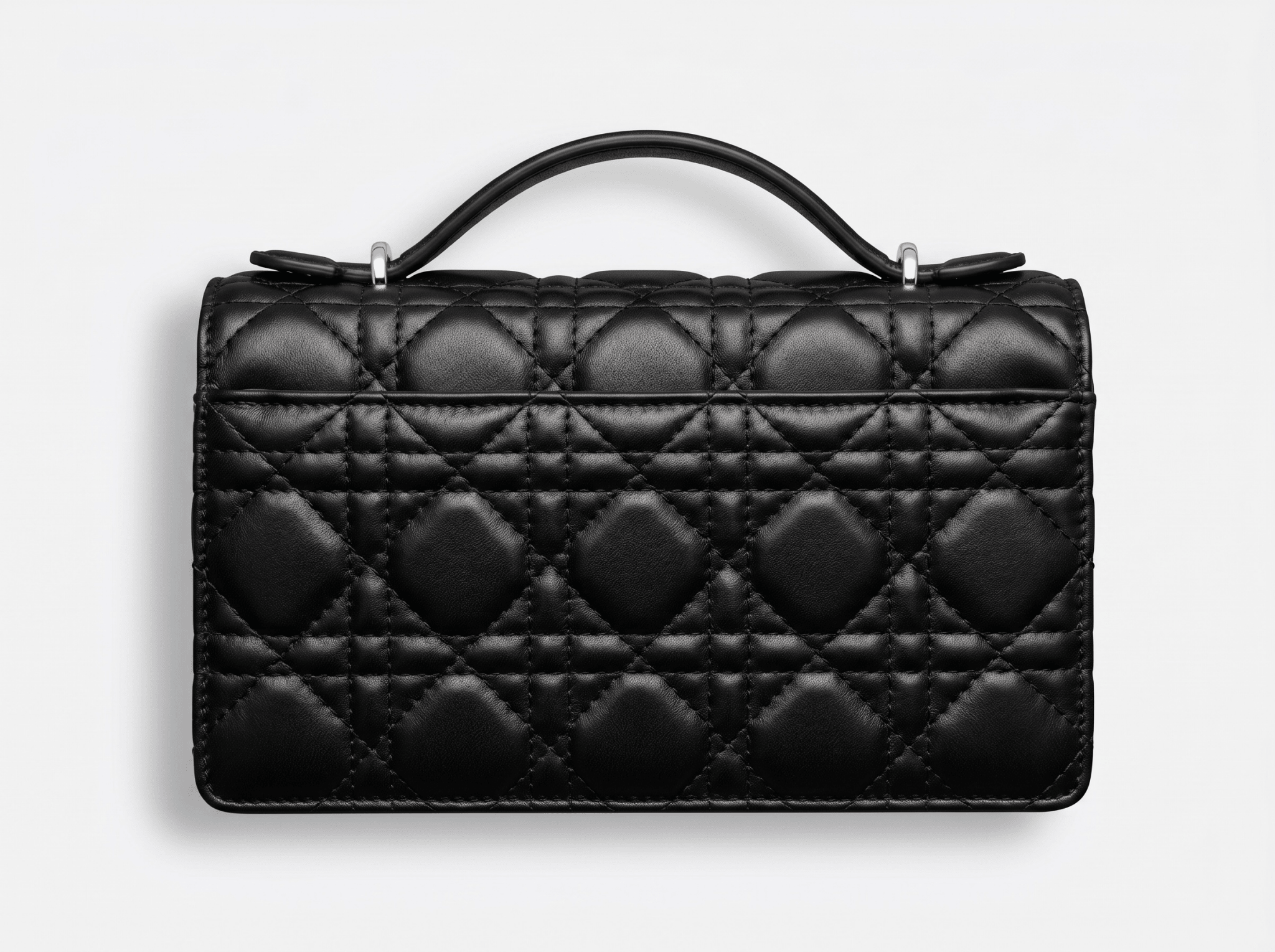 🖤 Dior Lady Top Handle Quilted Leather Bag – Timeless Black Luxury 🖤 - MASTERPIECE