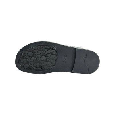 Dior Oblique Black Slides 🖤✨ Luxury Summer Sandals for Men - MASTERPIECE