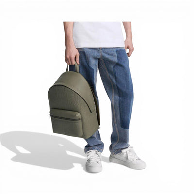Dior Oblique Embossed Olive Luxury Backpack 🎒🫒✨ - MASTERPIECE