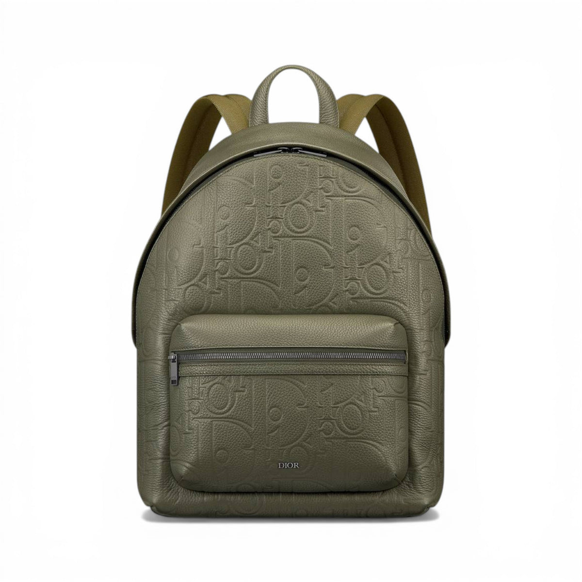 Dior Oblique Embossed Olive Luxury Backpack 🎒🫒✨ - MASTERPIECE