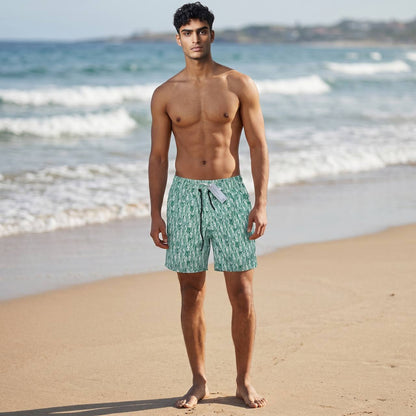 Dior Oblique Monogram Green Shorts 🩳 | Luxury Summer Casual Wear - MASTERPIECE