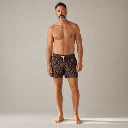🩳 Dior Oblique Monogram Swim Shorts – Burgundy Edition ✨ - MASTERPIECE