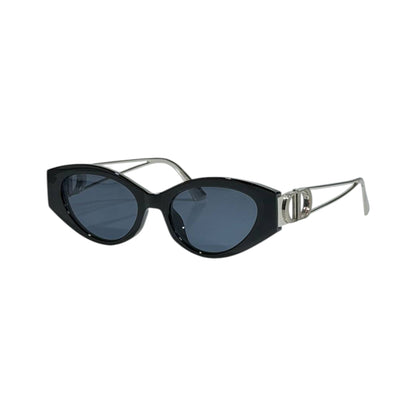 Dior Oval Cat Eye Sunglasses 🖤✨ Luxury Women Designer UV Protection Shades - MASTERPIECE