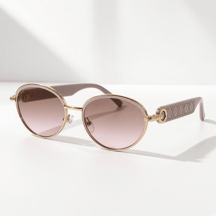 Dior Oval Sunglasses — Pink