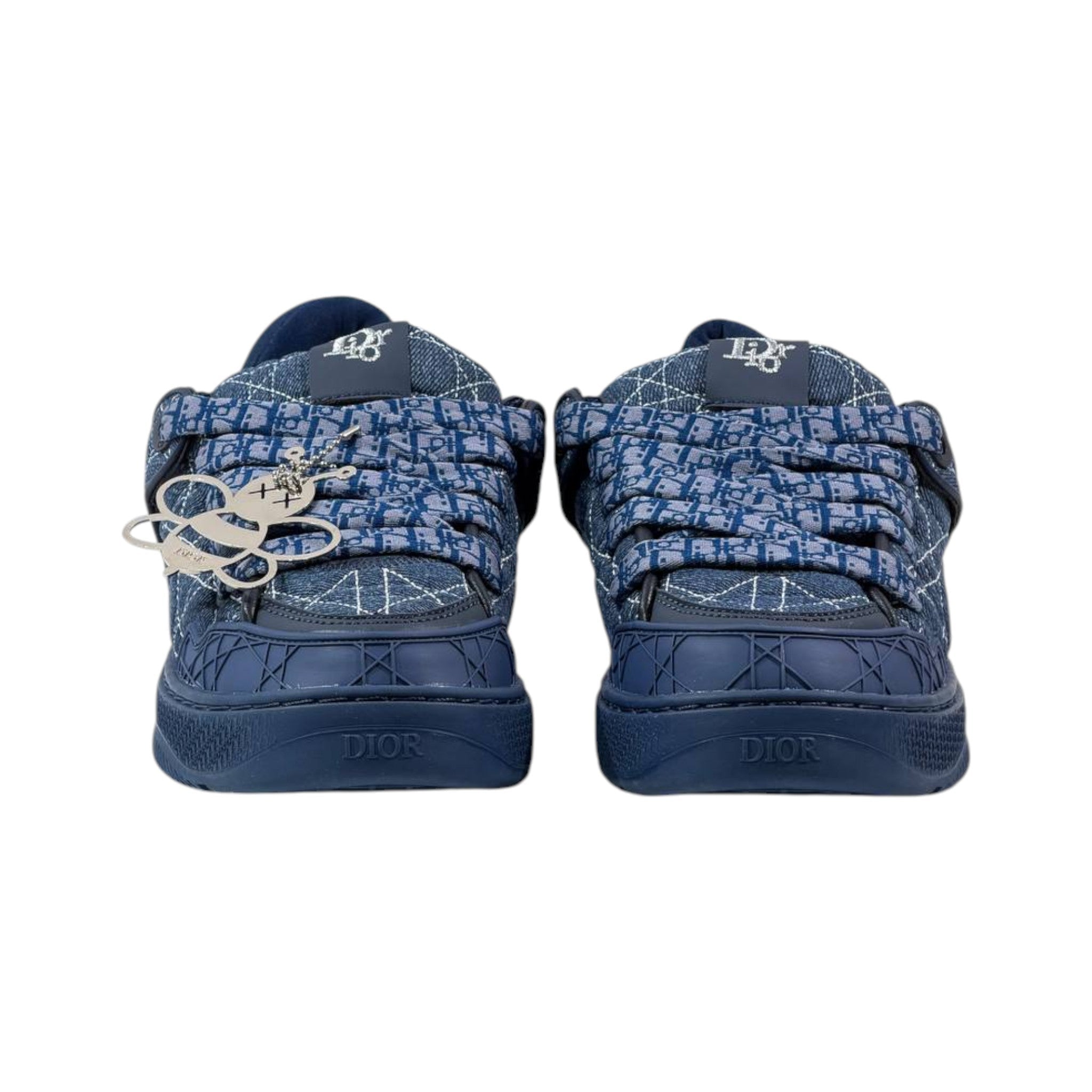 Dior P90 Denim Oblique Sneakers 💙 - MASTERPIECE