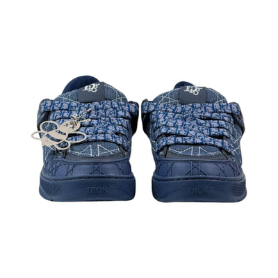 Dior P90 Denim Oblique Sneakers 💙 - MASTERPIECE