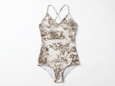 Dior Safari Toile de Jouy One-Piece Swimsuit - MASTERPIECE
