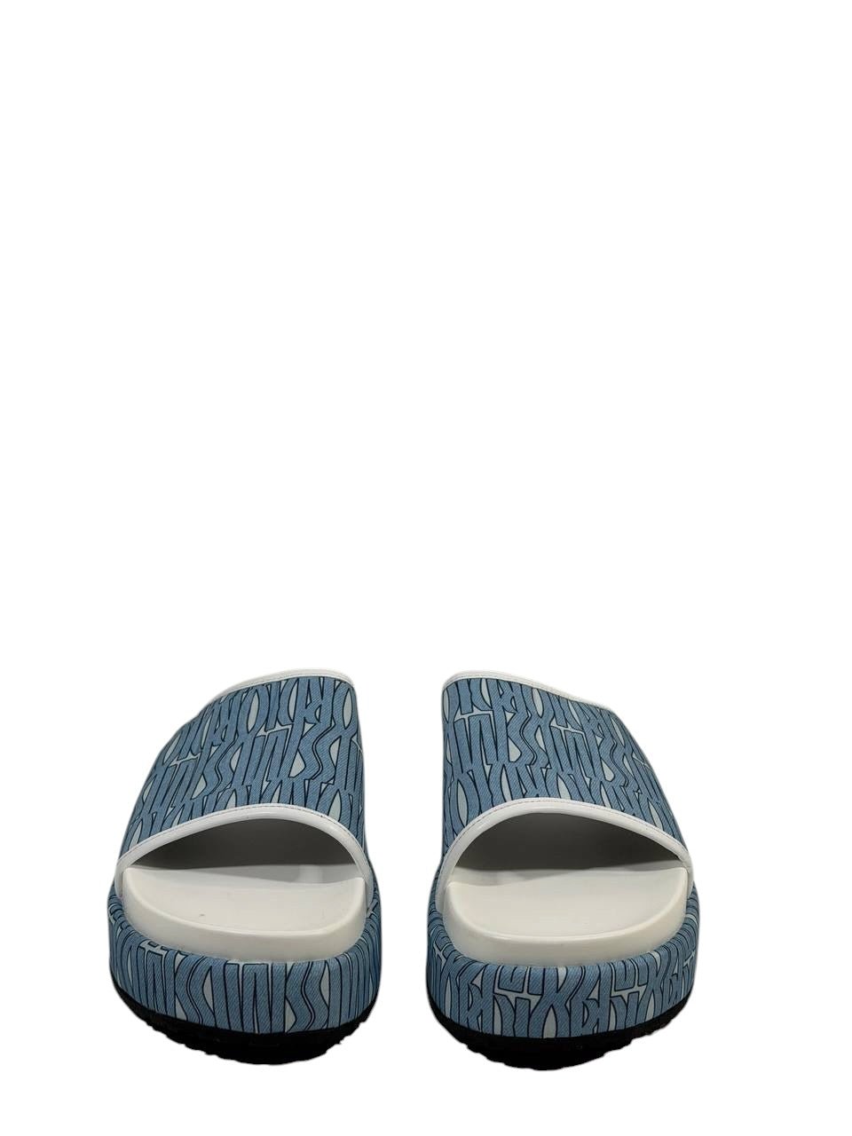 DIOR Slides – Blue Pattern Edition 🔵✨ - MASTERPIECE