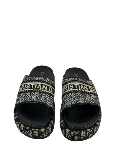 DIOR Slides – Oblique Strap Edition 🖤✨ - MASTERPIECE