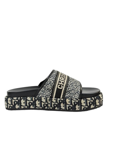 DIOR Slides – Oblique Strap Edition 🖤✨ - MASTERPIECE
