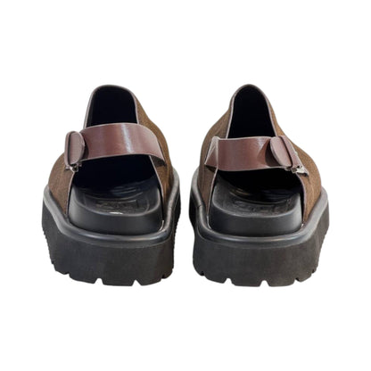 🥿 Dolce & Gabbana Brown Suede Mule Sandals | Luxury Comfort 🤎 - MASTERPIECE