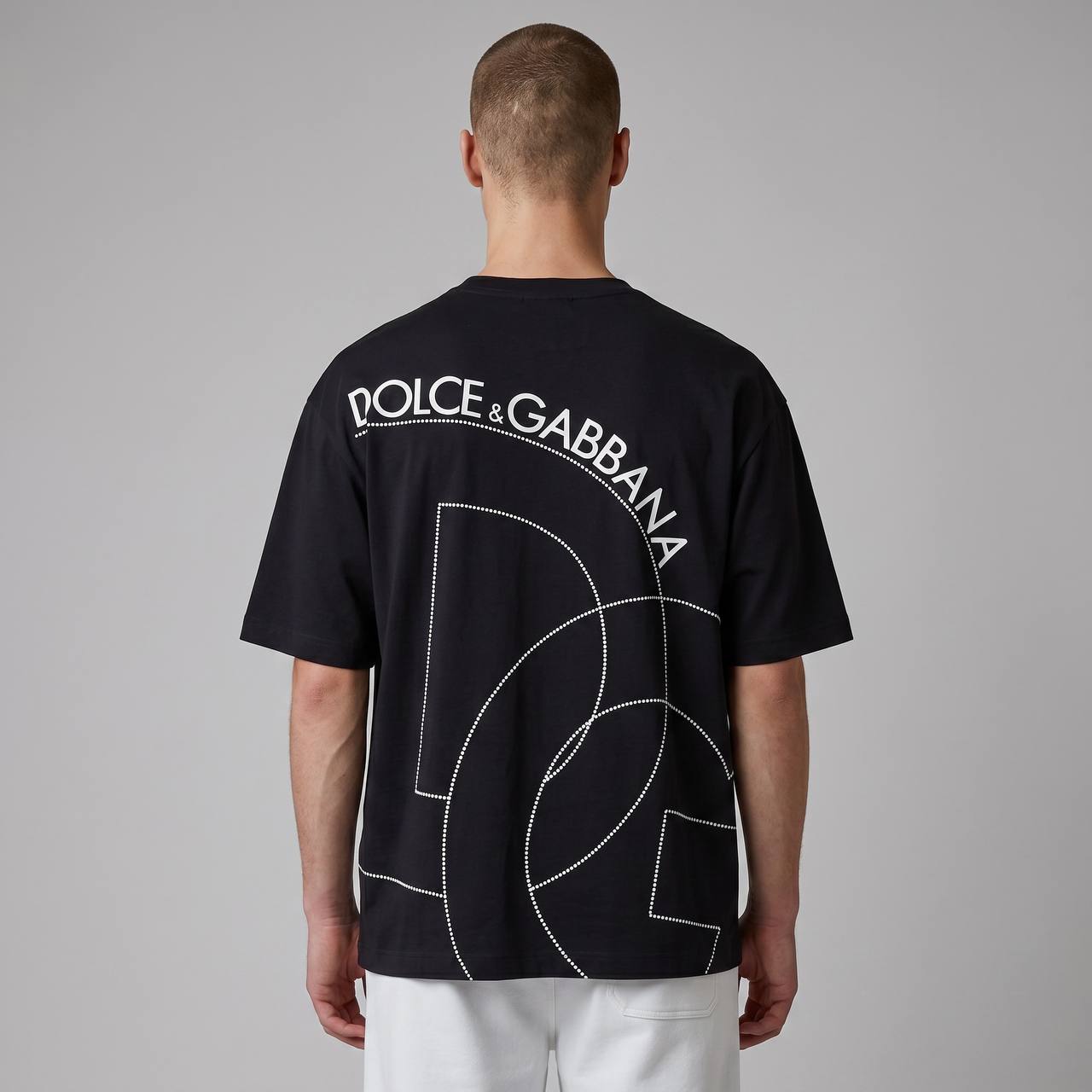 Dolce & Gabbana DG Oversized Black T-Shirt 🖤 - MASTERPIECE