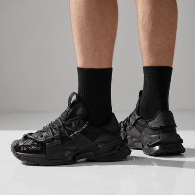 🖤🔥 Dolce & Gabbana DG-S862 Tactical Luxury Sneakers – Triple Black Edition 👟⚡ - MASTERPIECE