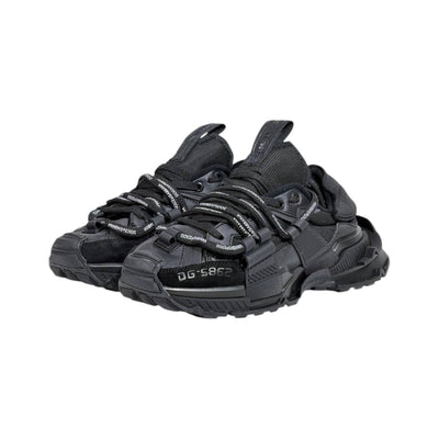 🖤🔥 Dolce & Gabbana DG-S862 Tactical Luxury Sneakers – Triple Black Edition 👟⚡ - MASTERPIECE