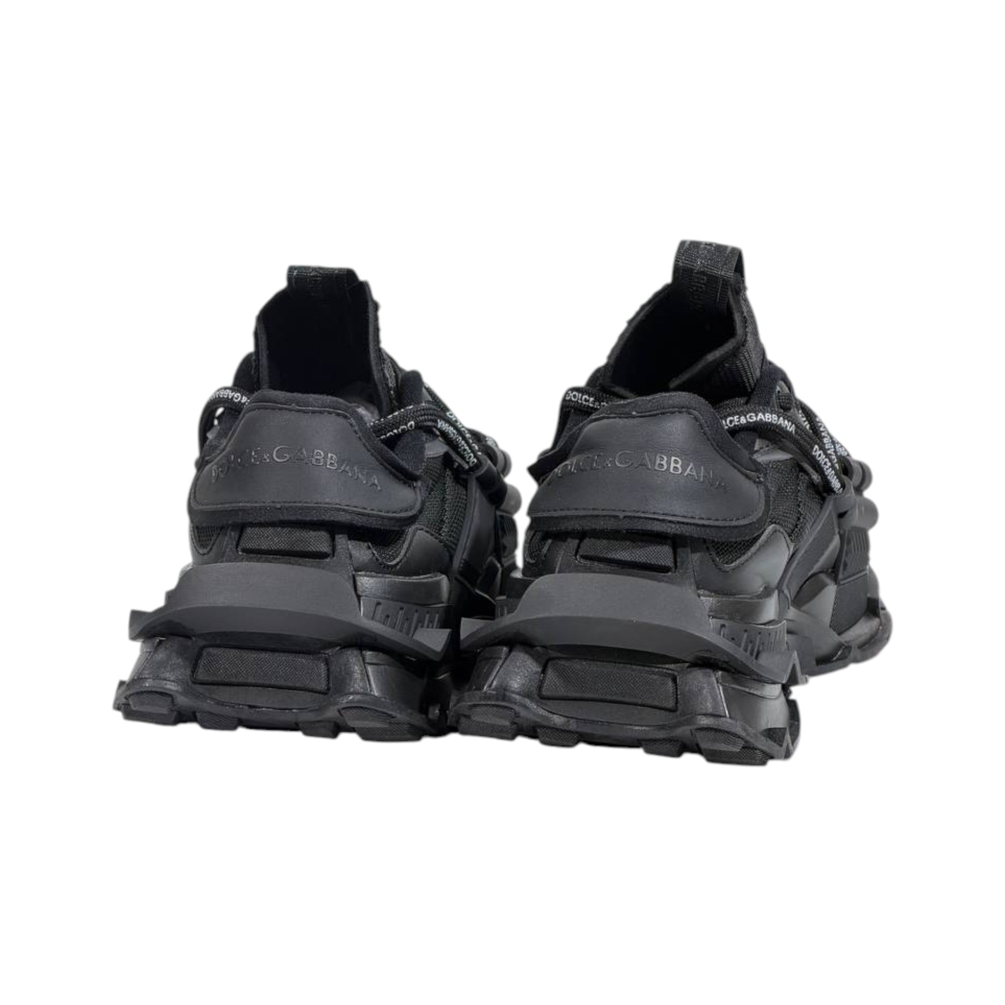 🖤🔥 Dolce & Gabbana DG-S862 Tactical Luxury Sneakers – Triple Black Edition 👟⚡ - MASTERPIECE