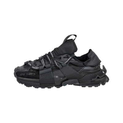 🖤🔥 Dolce & Gabbana DG-S862 Tactical Luxury Sneakers – Triple Black Edition 👟⚡ - MASTERPIECE