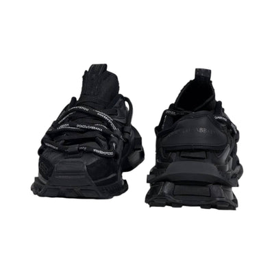🖤🔥 Dolce & Gabbana DG-S862 Tactical Luxury Sneakers – Triple Black Edition 👟⚡ - MASTERPIECE