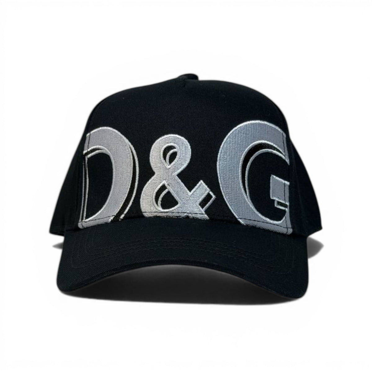 Dolce & Gabbana D&G Statement Cap Black Silver Edition 🧢🖤✨ - MASTERPIECE