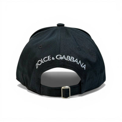 Dolce & Gabbana D&G Statement Cap Black Silver Edition 🧢🖤✨ - MASTERPIECE