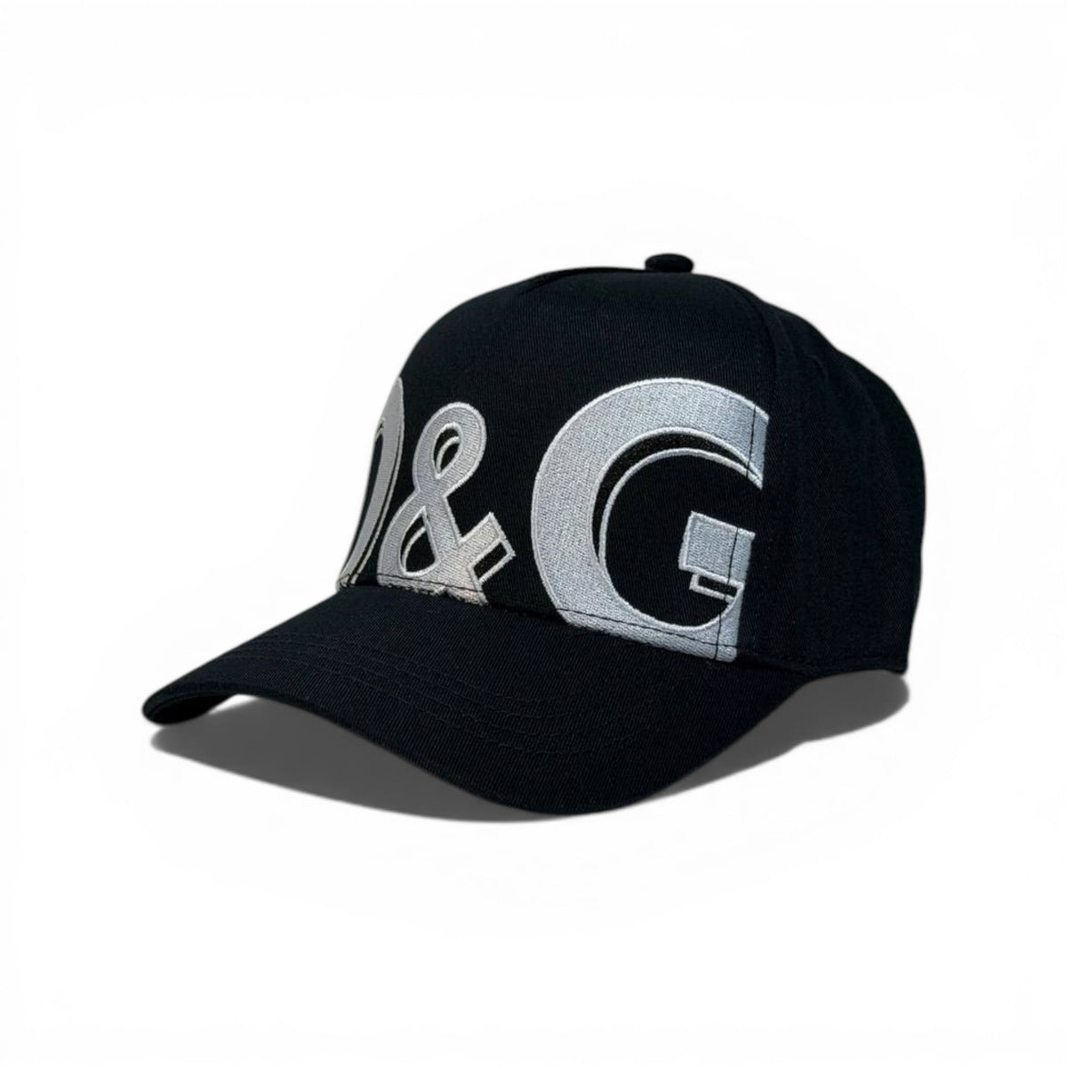 Dolce & Gabbana D&G Statement Cap Black Silver Edition 🧢🖤✨ - MASTERPIECE