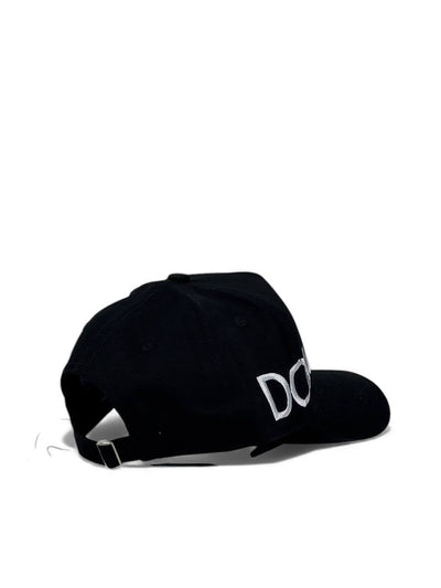 Dolce & Gabbana Embroidered Cap — Black - MASTERPIECE