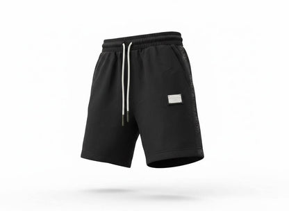 Dolce & Gabbana Milano Tape Shorts – Black Luxury Edition 🖤✨ - MASTERPIECE