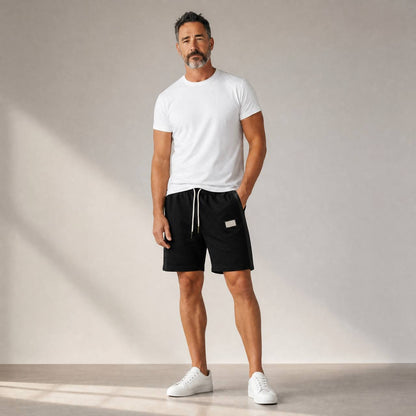 Dolce & Gabbana Milano Tape Shorts – Black Luxury Edition 🖤✨ - MASTERPIECE