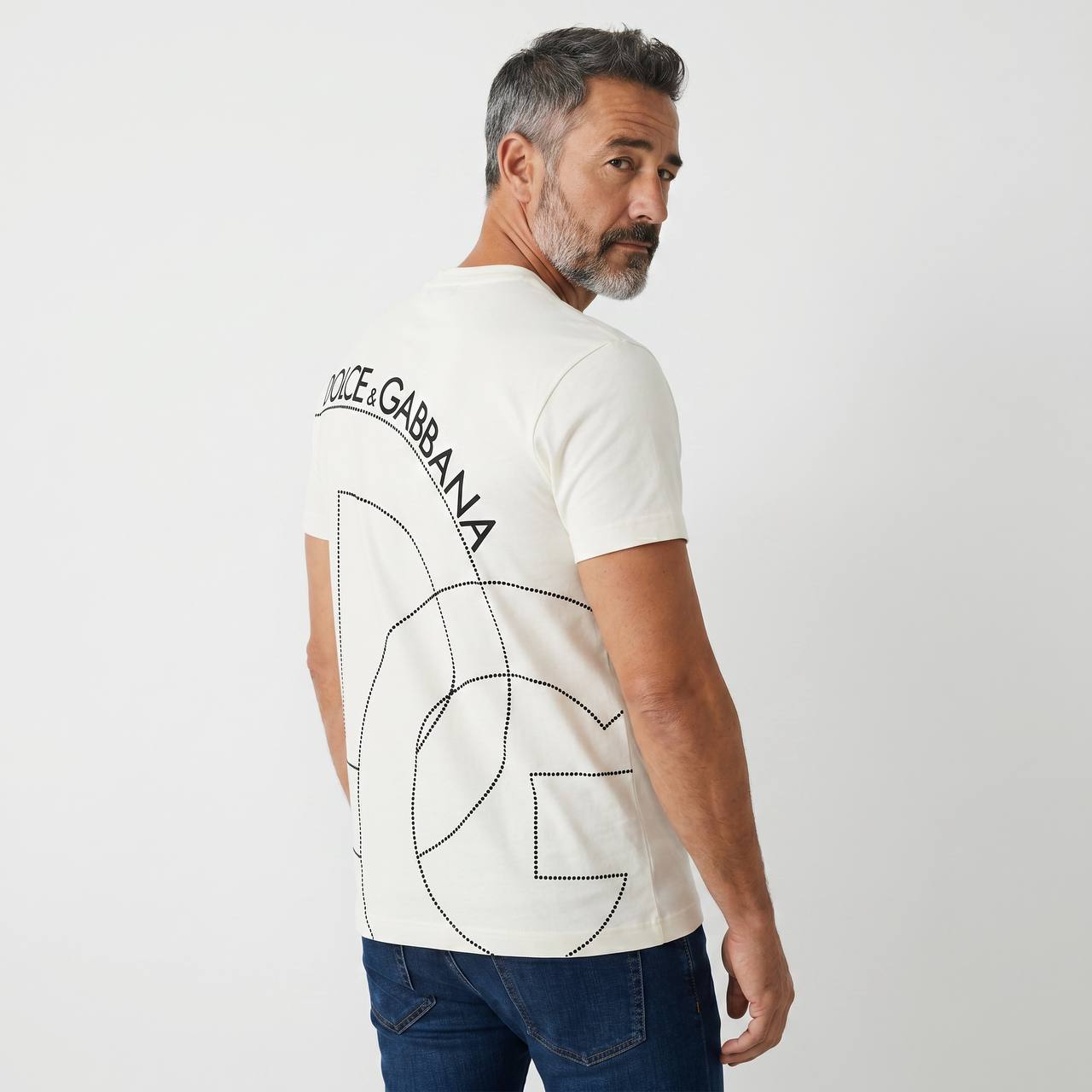 Dolce & Gabbana Oversized DG Logo T-Shirt 🤍 - MASTERPIECE