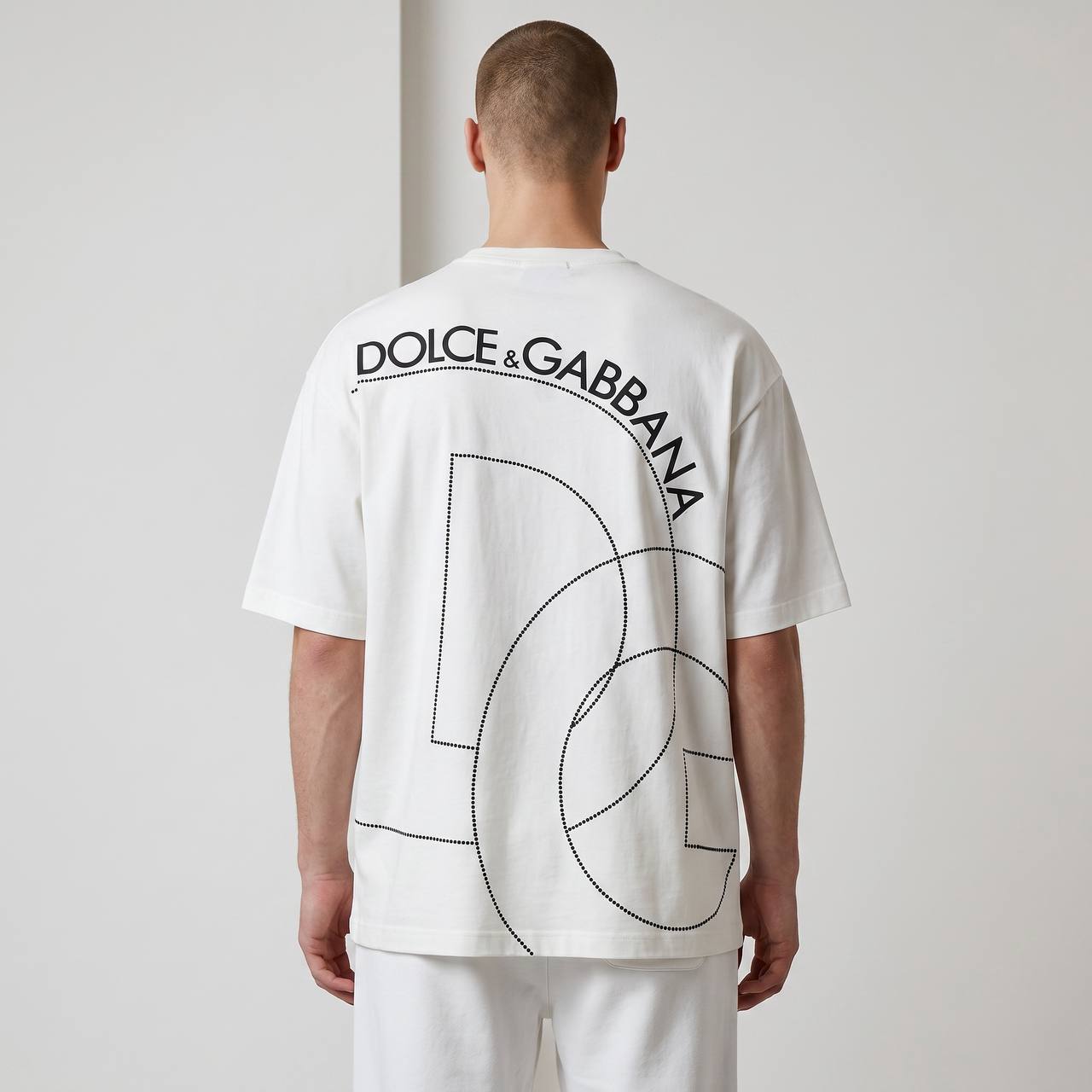 Dolce & Gabbana Oversized DG Logo T-Shirt 🤍 - MASTERPIECE