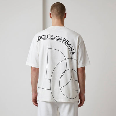Dolce & Gabbana Oversized DG Logo T-Shirt 🤍 - MASTERPIECE