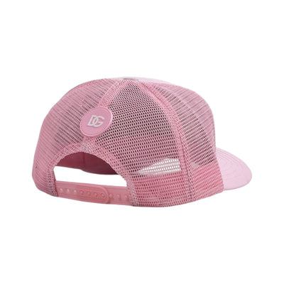 🧢 Dolce & Gabbana Pink Trucker Cap | D&G Logo Statement Style 💖✨ - MASTERPIECE