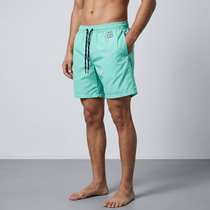 Dolce & Gabbana Swim Shorts 💚 | Mint Green Luxury Beach Shorts - MASTERPIECE