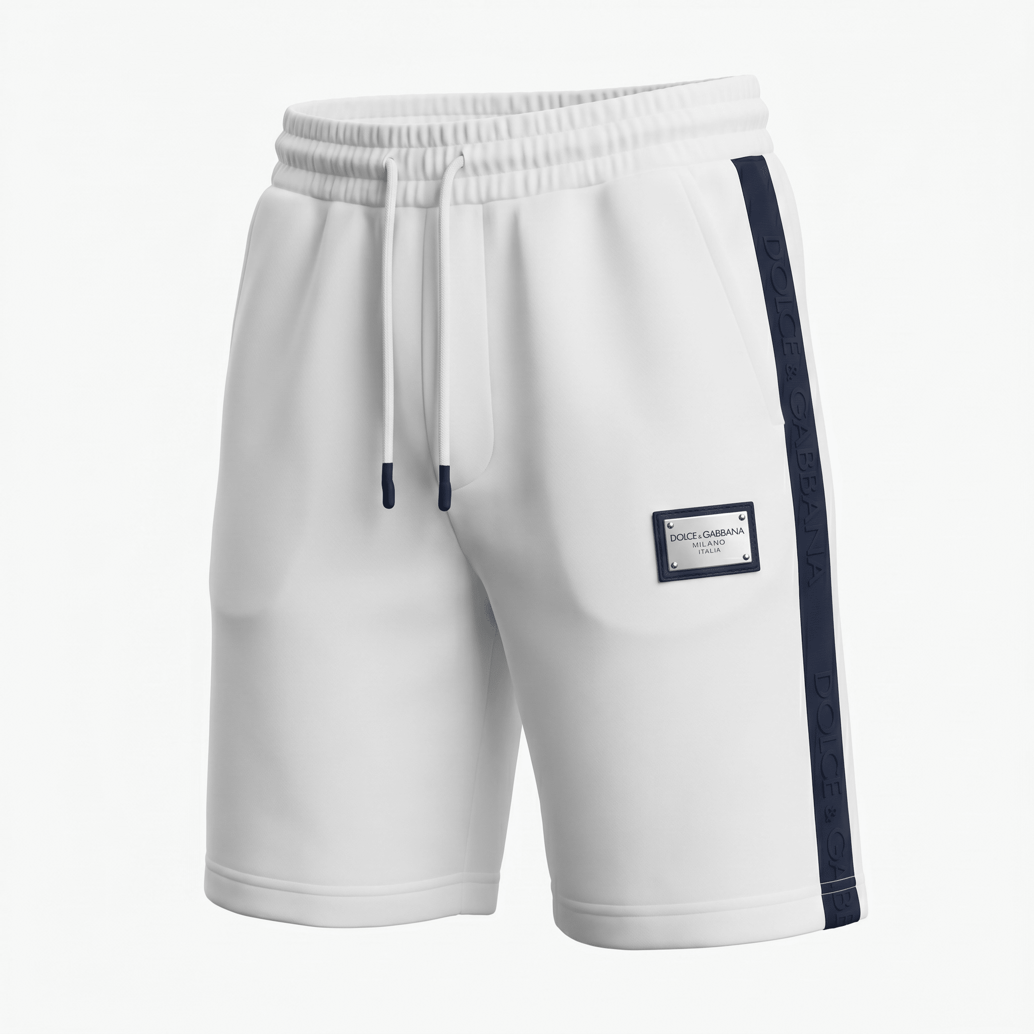 Dolce & Gabbana White Luxury Shorts 🤍✨ - MASTERPIECE