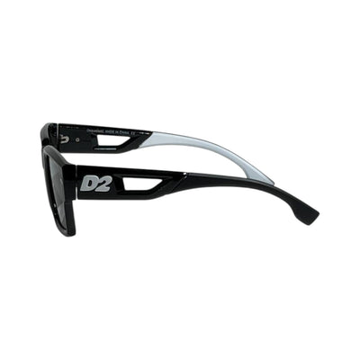 🖤 Dsquared2 D2 Icon Black Sunglasses | Luxury Bold Frame Edition 😎 - MASTERPIECE