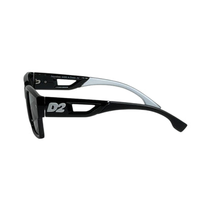 🖤 Dsquared2 D2 Icon Black Sunglasses | Luxury Bold Frame Edition 😎 - MASTERPIECE