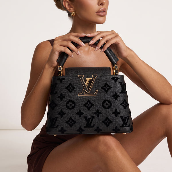 Louis Vuitton Capucines BB – Black Monogram 🖤👜