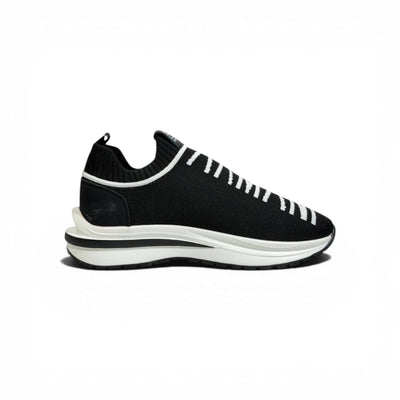 EA7 Armani Exchange-Inspired Slip-On Sneakers – Bold Logo Black Edition 🖤🔥 - MASTERPIECE