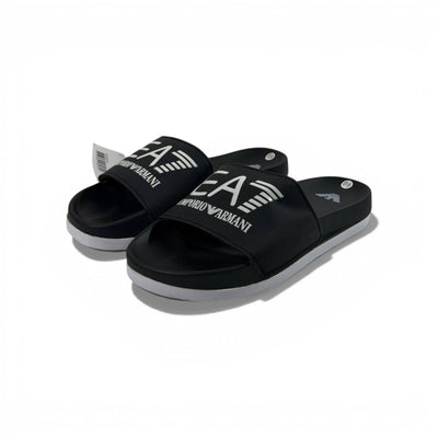 🖤 EA7 Emporio Armani Slides – Black Signature Edition ✨ - MASTERPIECE