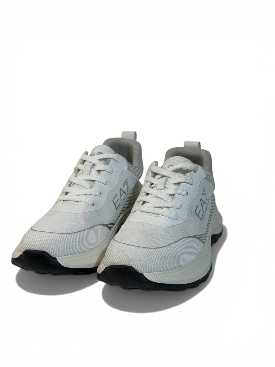EA7 Emporio Armani White Sneakers 🤍⚡ | Clean Sport Luxury - MASTERPIECE