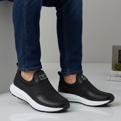 Emporio Armani Slip-On Performance Sneakers ⚫⚪ - MASTERPIECE