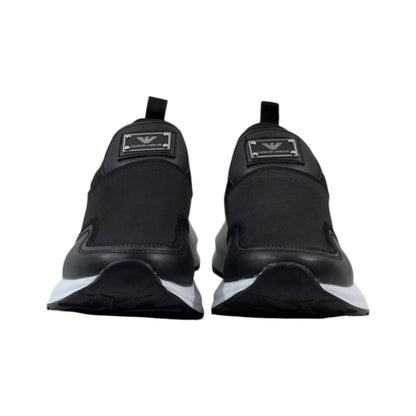 Emporio Armani Slip-On Performance Sneakers ⚫⚪ - MASTERPIECE