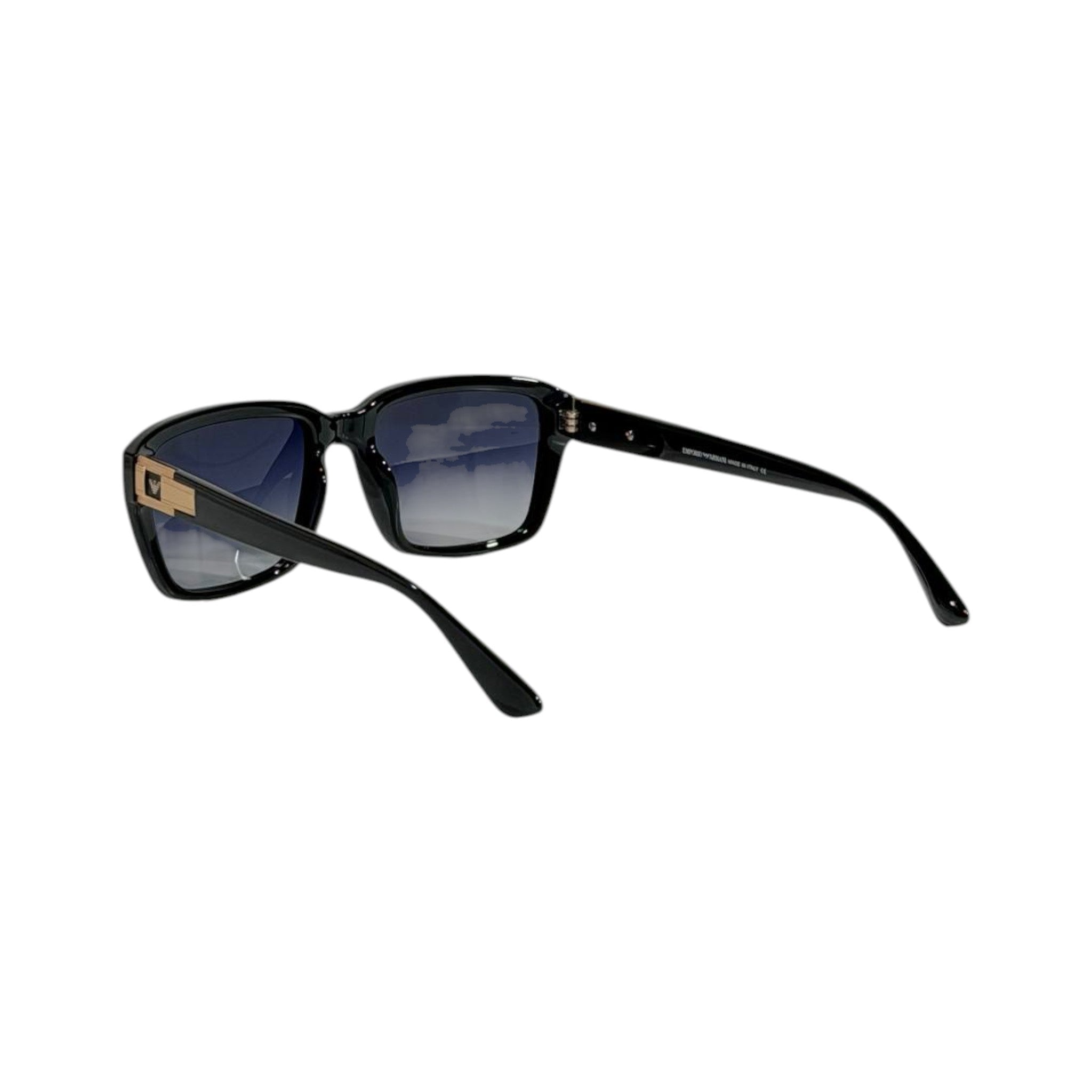 Emporio Armani Square Sunglasses – Black Frame Gradient Lens Luxury 🕶️✨ - MASTERPIECE