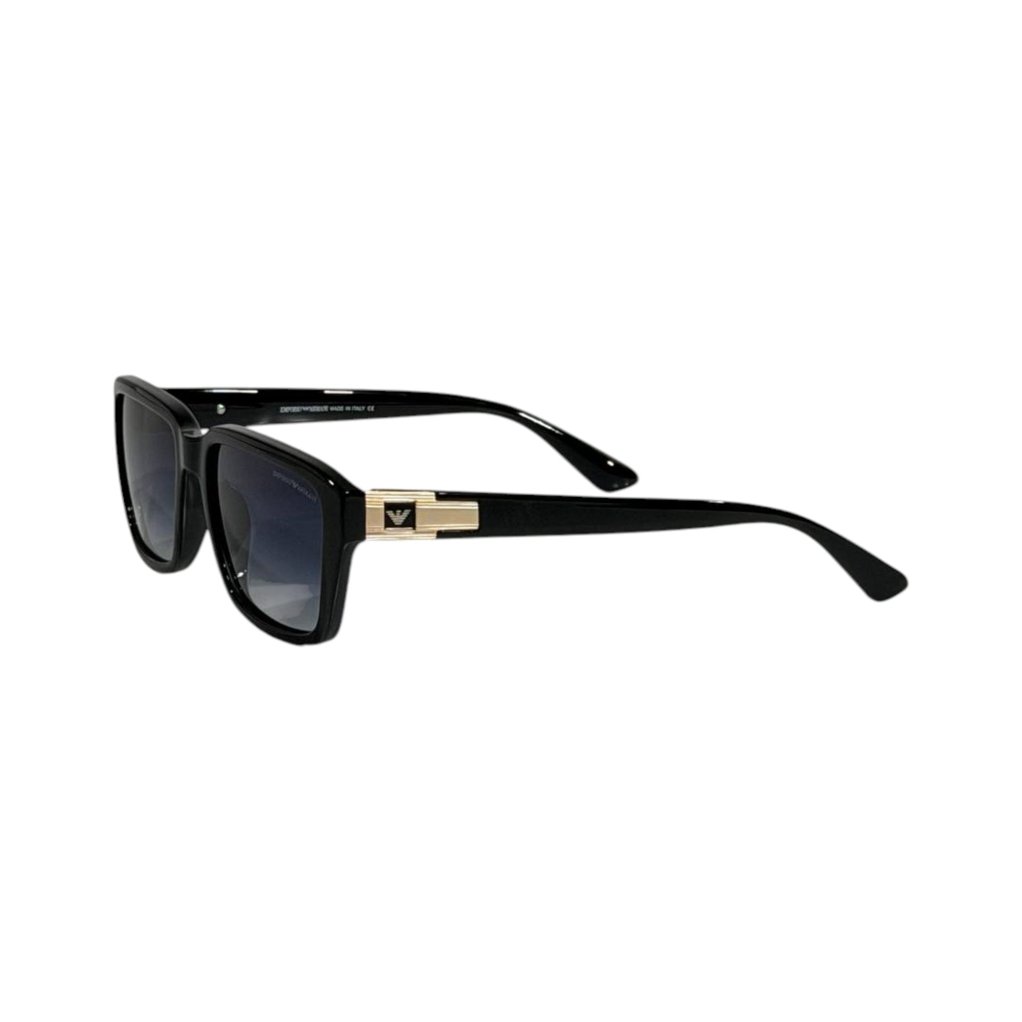 Emporio Armani Square Sunglasses – Black Frame Gradient Lens Luxury 🕶️✨ - MASTERPIECE