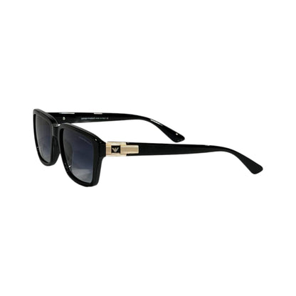 Emporio Armani Square Sunglasses – Black Frame Gradient Lens Luxury 🕶️✨ - MASTERPIECE
